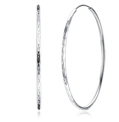 Silver Hoop Earrings