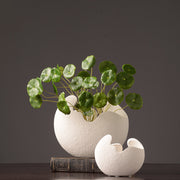 Simple white ceramic vase decoration Home,, Appliance