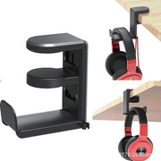 Rotating Headphone Stand Black Home, Pets, Appliance