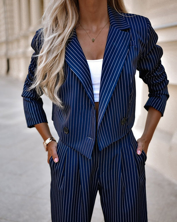 Fashion Striped Suits