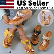 Comfort and Style with Orthopedic Low-Wedge Sandals