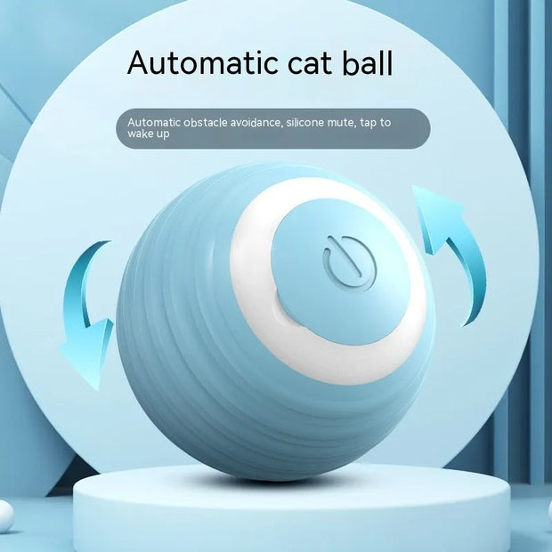 Automatic Moving Bouncing Rolling Ball Smart Cat Toy - Modiniva LLC