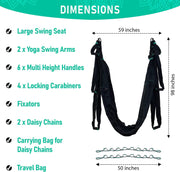 Luxury Aerial Hammock Yoga Set - Modiniva LLC