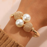 Simple Baroque Pearl Fancy Bracelet Jewelry & Watches