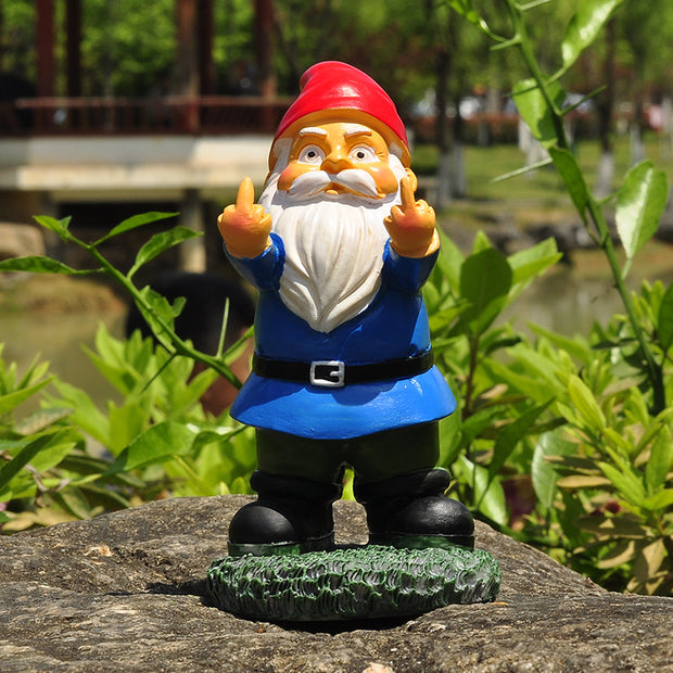 Outdoor Garden White Beard Dwarf Garden Decoration Home, Pets, Appliance