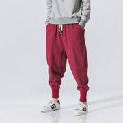 Cotton And Linen Feet Jarem Pants Hip Hop Pants For Man - Modiniva LLC