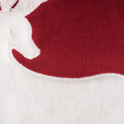 Christmas pillow case Embroidered moose pillow case - Modiniva LLC