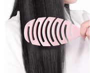 Comb for smoothing hair, massage the head, large curved comb, hollow arc-shaped mosquito coil comb, rib comb for women Health, Beauty & Hair