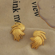 Retro Braided Earrings - Modiniva LLC