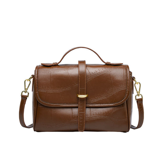 Sable Leather Crossbody Shoulder Bag