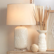 The Art of Light: Fancy Amari Ceramic Lamp - Modiniva LLC