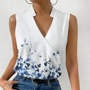 Sleeveless Summer Shirt - Modiniva LLC