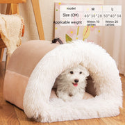 Snuggly & Warm Fluff-Topia Pet Bed - Modiniva LLC