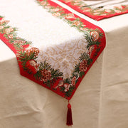 Christmas Elk Snowman Table Runner - Modiniva LLC