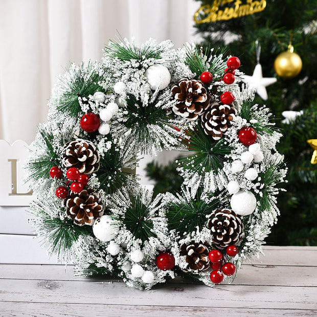 Handmade Christmas Wreath - Modiniva LLC