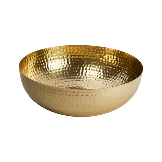 Golden Bletsoe Metal Decorative Luxury Bowl - Modiniva LLC