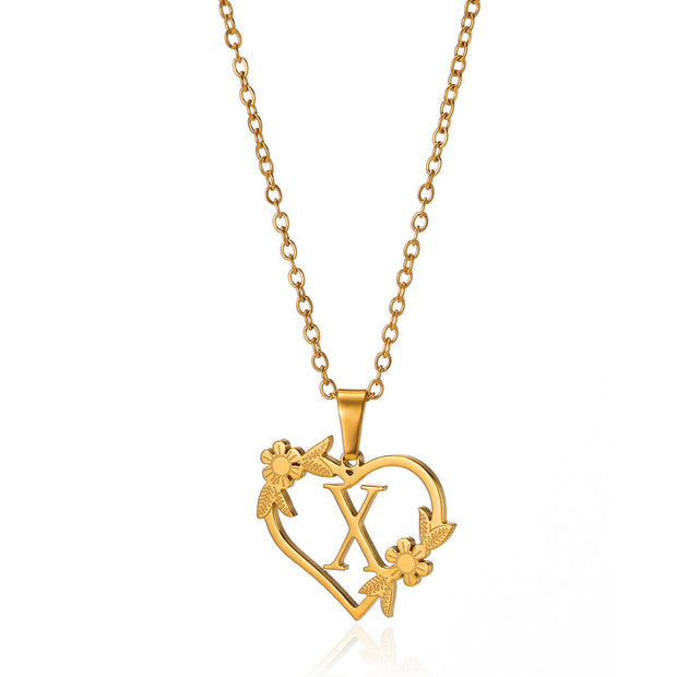 Stainless Steel Heart Pendant Necklace - Modiniva LLC