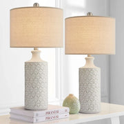 Amarchand 24.75"Modern Ceramic Lamp (Bulb Not Included) - Modiniva LLC