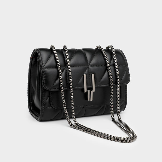 Rock & Roll Royale: Edgy Leather Chain Totes Bags & Shoes