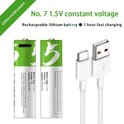 Rechargeable AA 1.5V USB Lithium Battery - Modiniva LLC