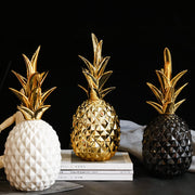 Light Luxury Ceramic Pineapple Golden Creative Home, Pets, Appliance