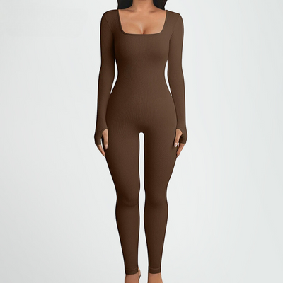 Double Layer Shapewear: All-in-One Jumpsuit - Modiniva LLC