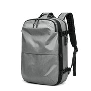 Men's Multifunctional Waterproof Business Travel Backpack Light Gray 19 inches Bags & Shoes