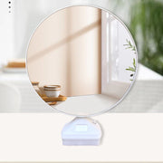 Magic Vanity LED Mirror with Creative Light Painting, USB and battery-powered, perfect for makeup, travel, and home decor.