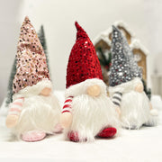 Christmas decorations Christmas high-end lighted dwarf doll Rudolph Christmas gift ornaments - Modiniva LLC