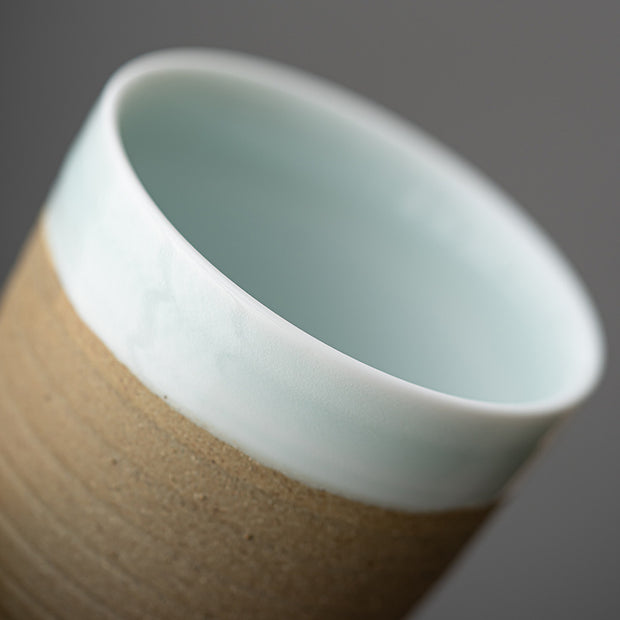 Japanese Stoneware Thread Coffee Cup - Modiniva LLC