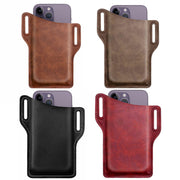 Stylish and Practical Leather Cell Phone Belt Holster - Modiniva LLC