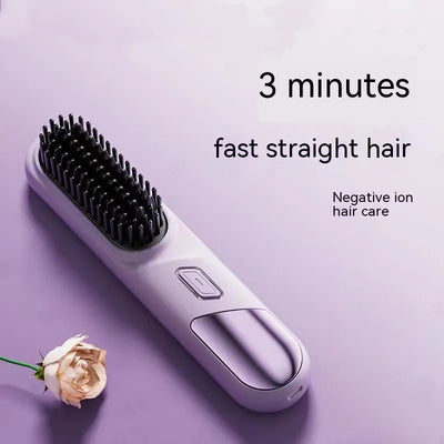 Portable Dual-purpose Wireless Straight Comb Anion Hair Care Health, Beauty & Hair