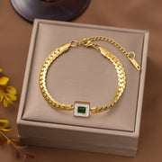 Assorted Vintage Pendant Necklaces & Earrings [SLE2034] Green Diamond Bracelet Gold Jewelry & Watches