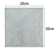 Rust Removal Cleaning Cloth Kitchen Magic Dishwashing Towel Metal Steel Wire Cleaning Rag Microwave Stove Clean Tools Dish Cloth Home, Pets, Appliance