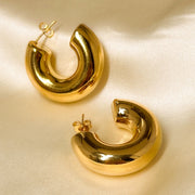 Golden Elegance: Multi-Design Hoop Earrings Jewelry & Watches