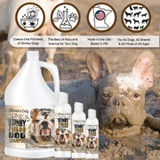 Pet stink remover Shampoo for furry Dog!