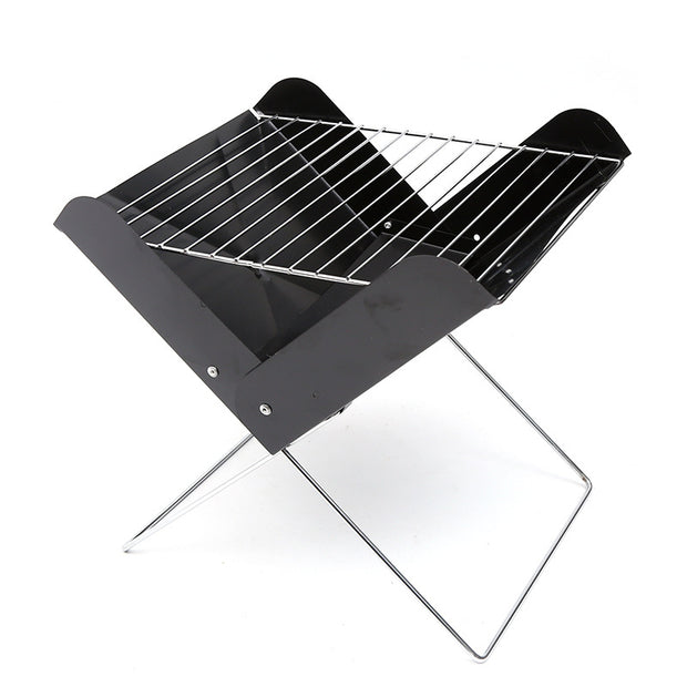 Outdoor X-Grill Portable collapsible black BBQ grill - Modiniva LLC