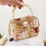 Pearl Diamond Drawstring Bag - Modiniva LLC