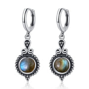 Elegant Kyanite 925 Sterling Silver Drop Earrings - Modiniva LLC