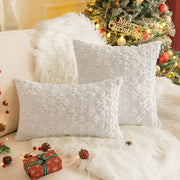 Embroidered Christmas Plush Pillow - Modiniva LLC