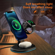 Multifunctional Three-in-one Magnetic Wireless Charger Consumer Electronics