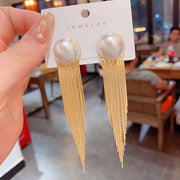 Exaggerated Long Tassel Large Earrings - Modiniva LLC