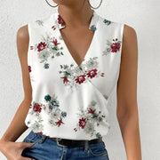 Sleeveless Summer Shirt - Modiniva LLC