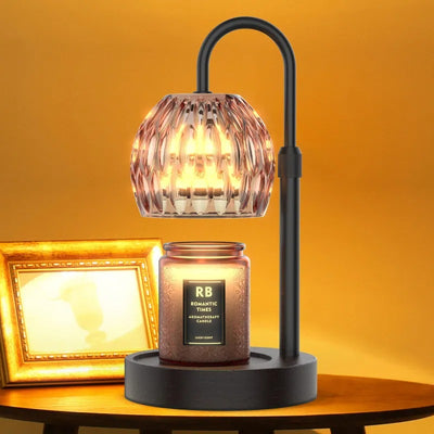 Flicker-Free Fragrance: Dimmable Candle Lamp Home, Pets, Appliance