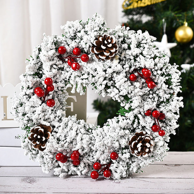 Handmade Christmas Wreath - Modiniva LLC