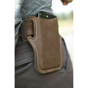 Stylish and Practical Leather Cell Phone Belt Holster