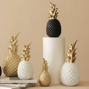 Light Luxury Ceramic Pineapple Golden Creative Home, Pets, Appliance