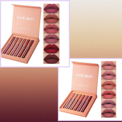 Color Canvas: Handaiyan 6-Piece Lipstick Collection Health, Beauty & Hair