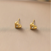 Heartfelt Retro Earrings Studs Elegance with a Modern Twist - Modiniva LLC