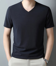 Men's Modern V-Neck Tee - Modiniva LLC